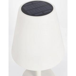 mutoni Lampada da tavolo Solar LED bianco  