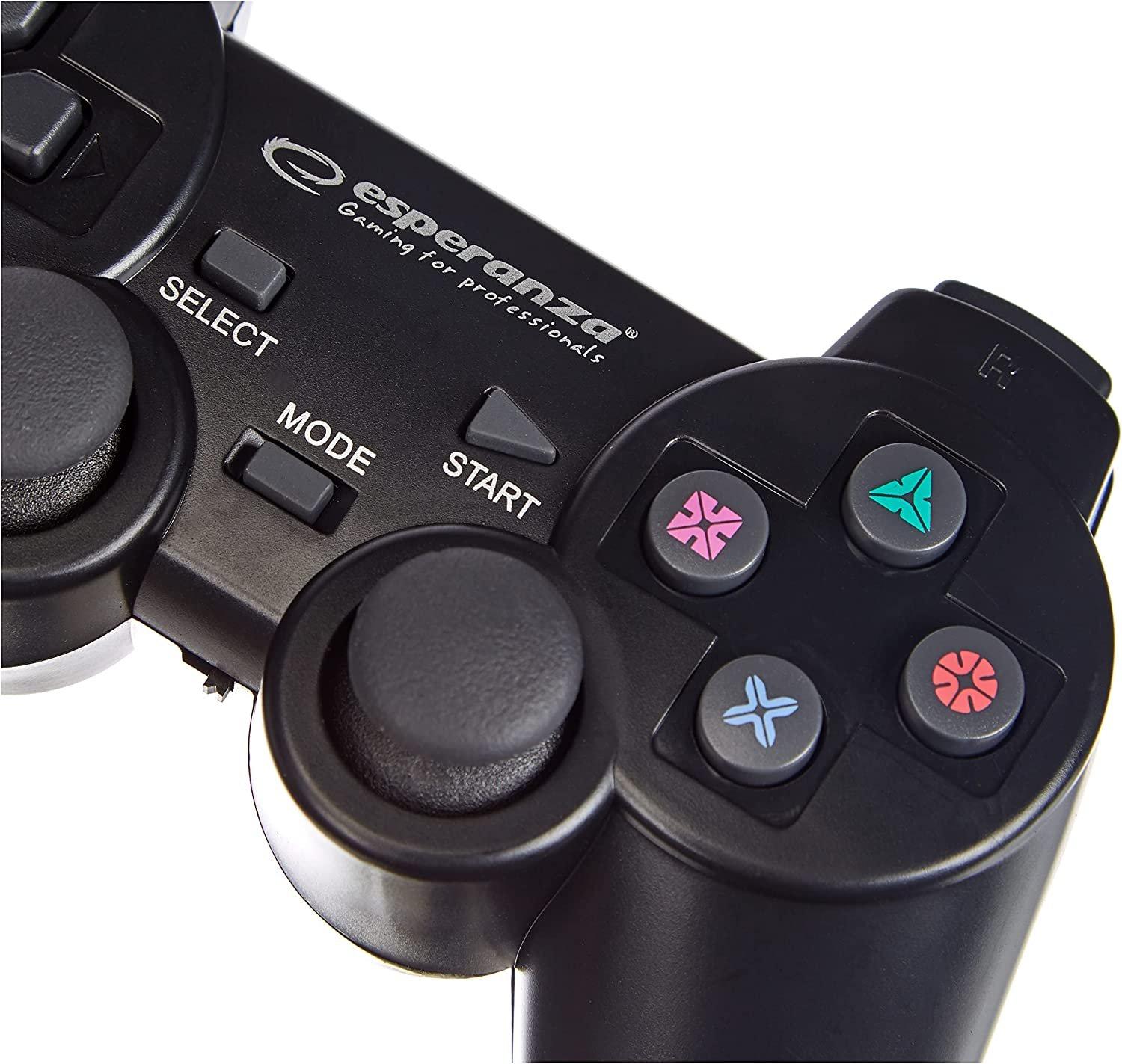 eStore  Esperanza - Manette filaire - Trooper - Noir 