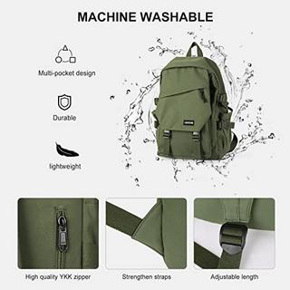 Only-bags.store Leichtgewichtiger Beiläufiger Tagesrucksack College Laptop Rucksack Wasserdicht  