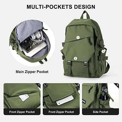 Only-bags.store Leichtgewichtiger Beiläufiger Tagesrucksack College Laptop Rucksack Wasserdicht  
