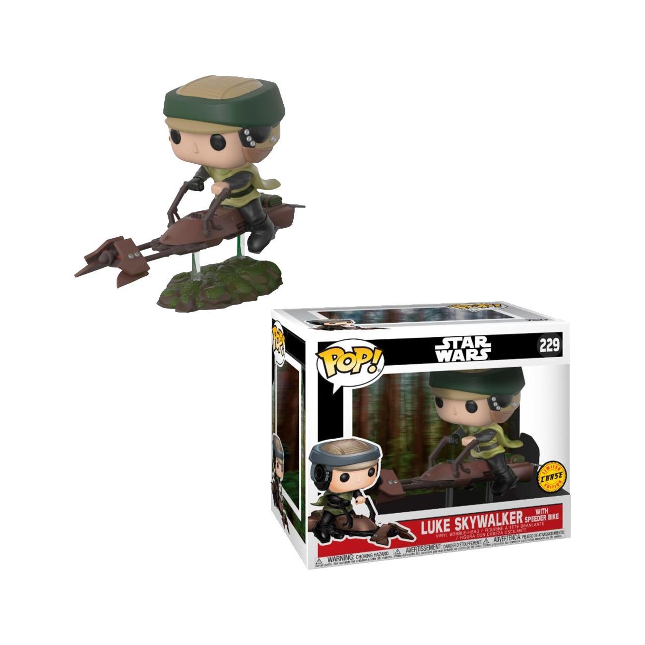 Funko  Funko POP! Star Wars Princess Leia with Speeder Bike Deluxe Vinyl Figure #228 [Regular Version] 