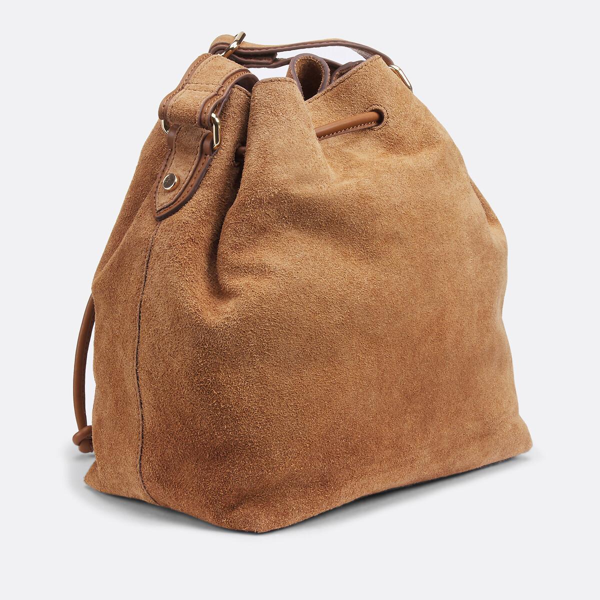 La Redoute Collections Sac Seau Cuir Lisse et Suédé  