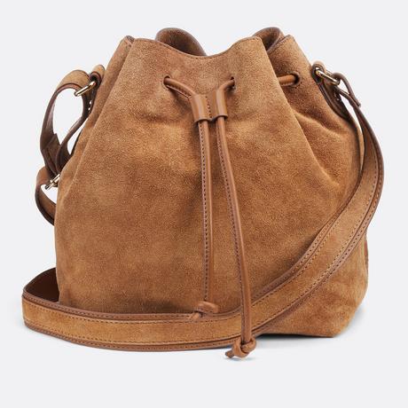 La Redoute Collections Sac Seau Cuir Lisse et Suédé  