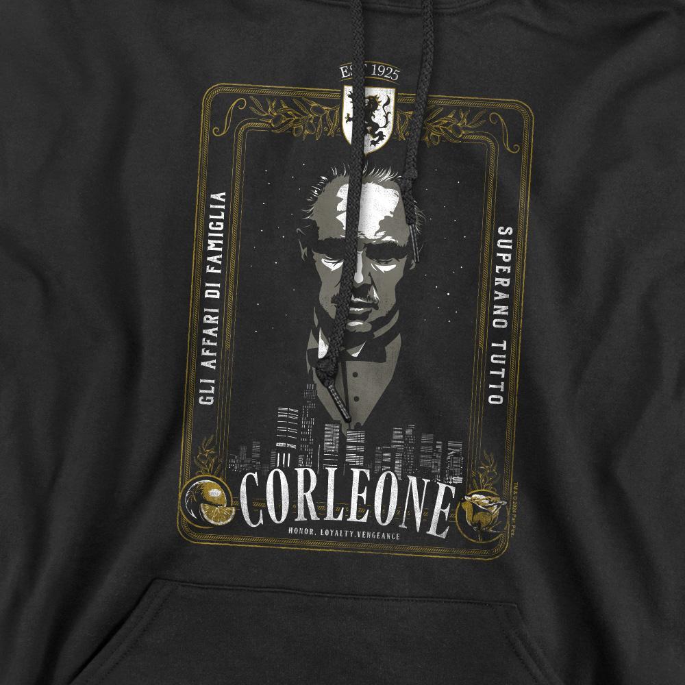 The Godfather Felpa con Cappuccio Stampata  