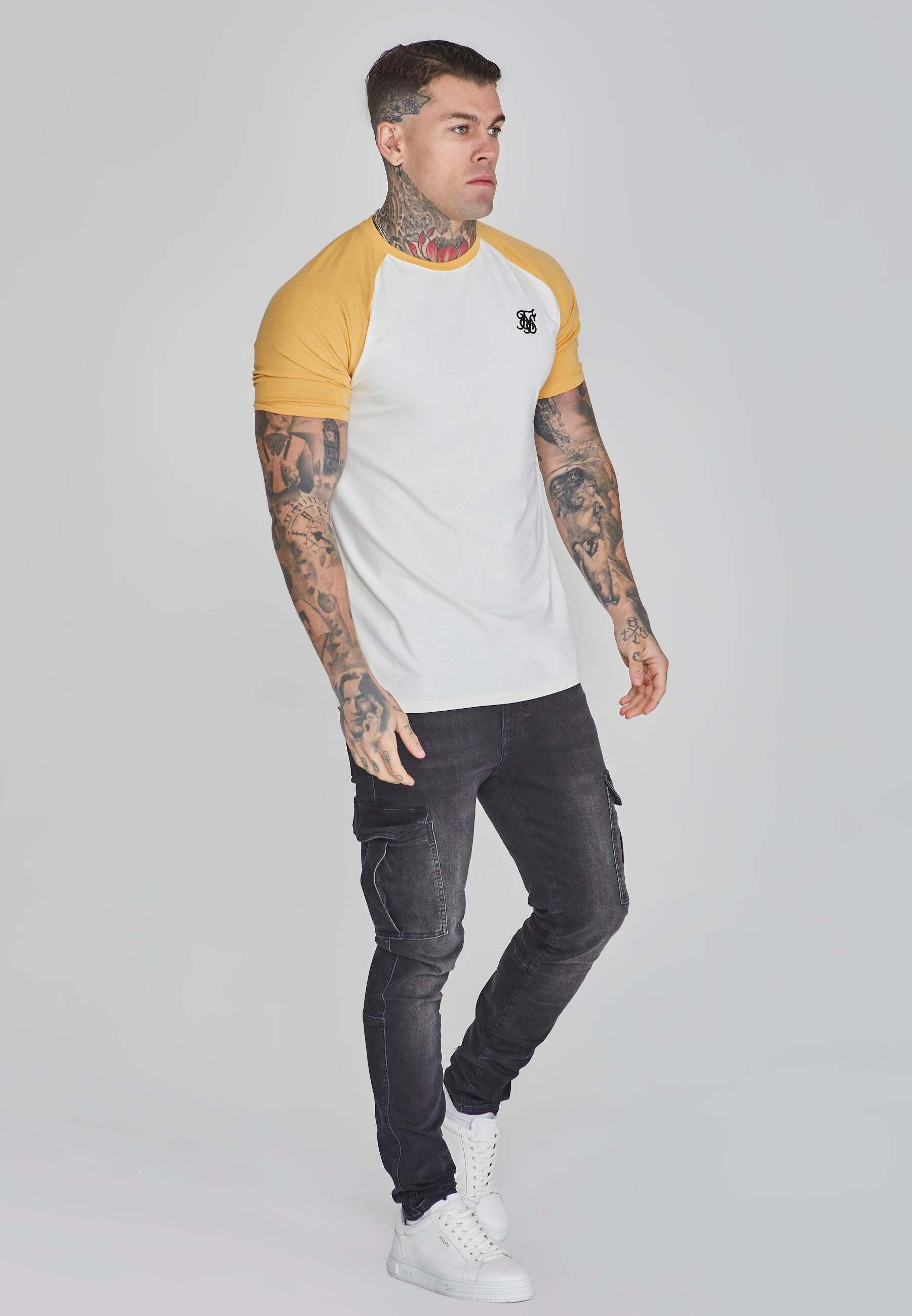 Sik Silk  T-Shirt Raglan T-Shirt 