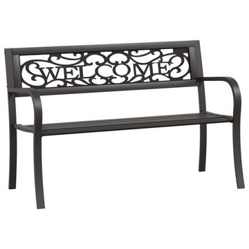 Banc de jardin acier