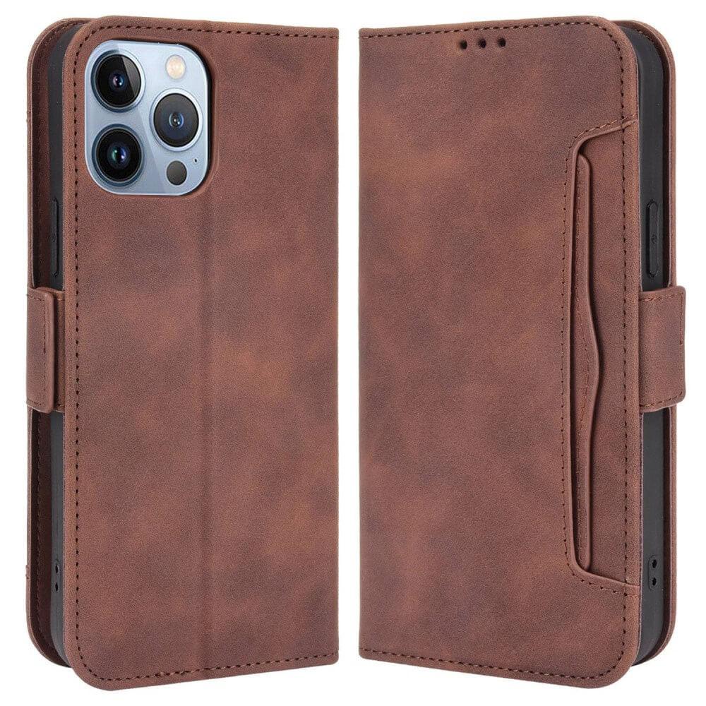 Cover-Discount  iPhone 14 Pro Max - Etui Mit Vielen Kartenfächer 