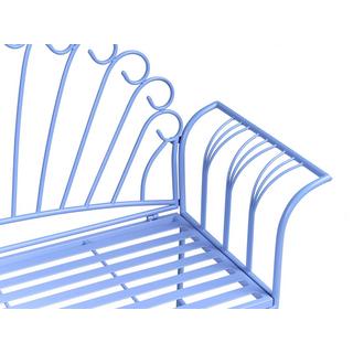 Beliani Banc de jardin en Métal Glamour CAVINIA  