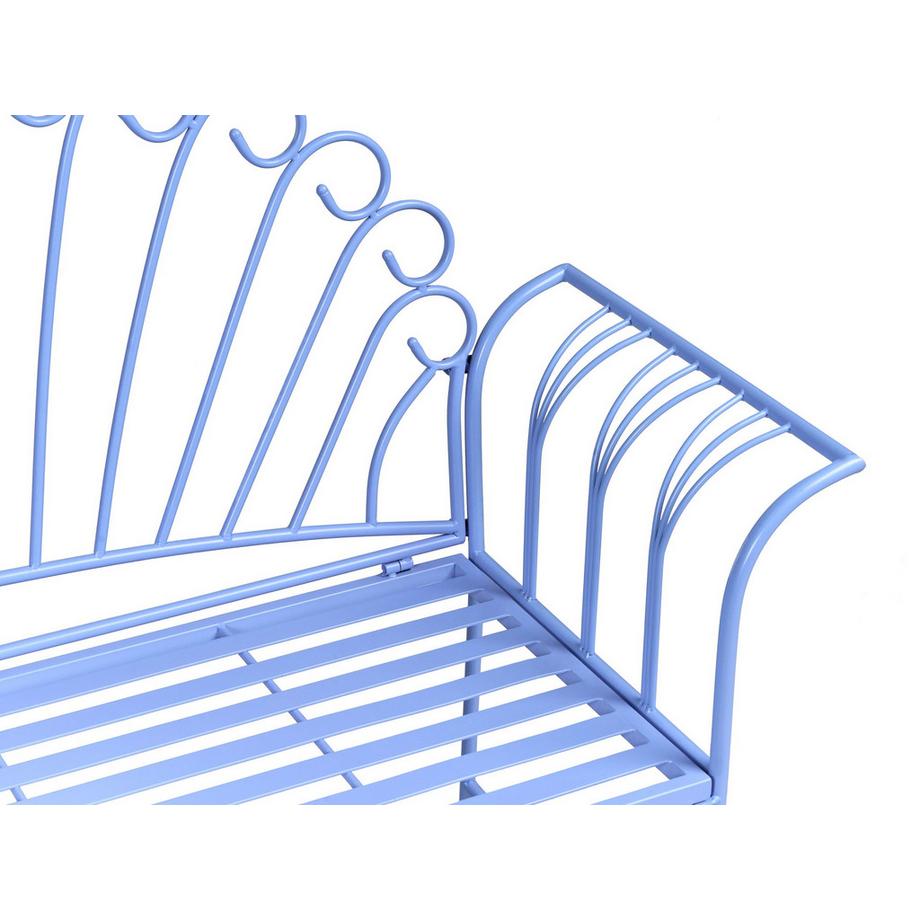 Beliani Panchina da giardino en Ferro Glamour CAVINIA  