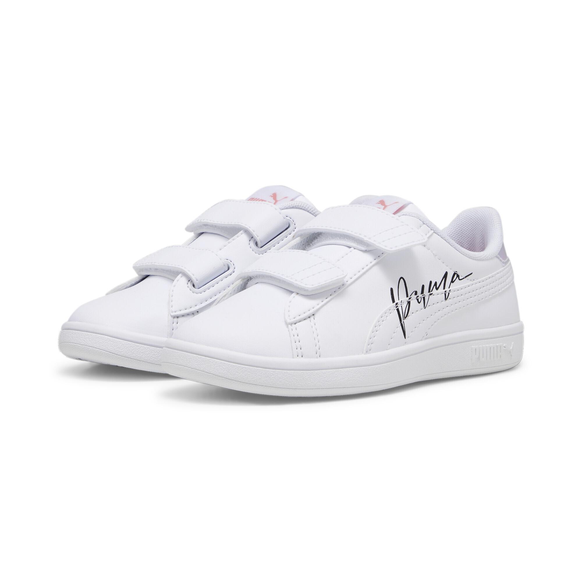 PUMA  baskets à scratch fille smash 3.0 