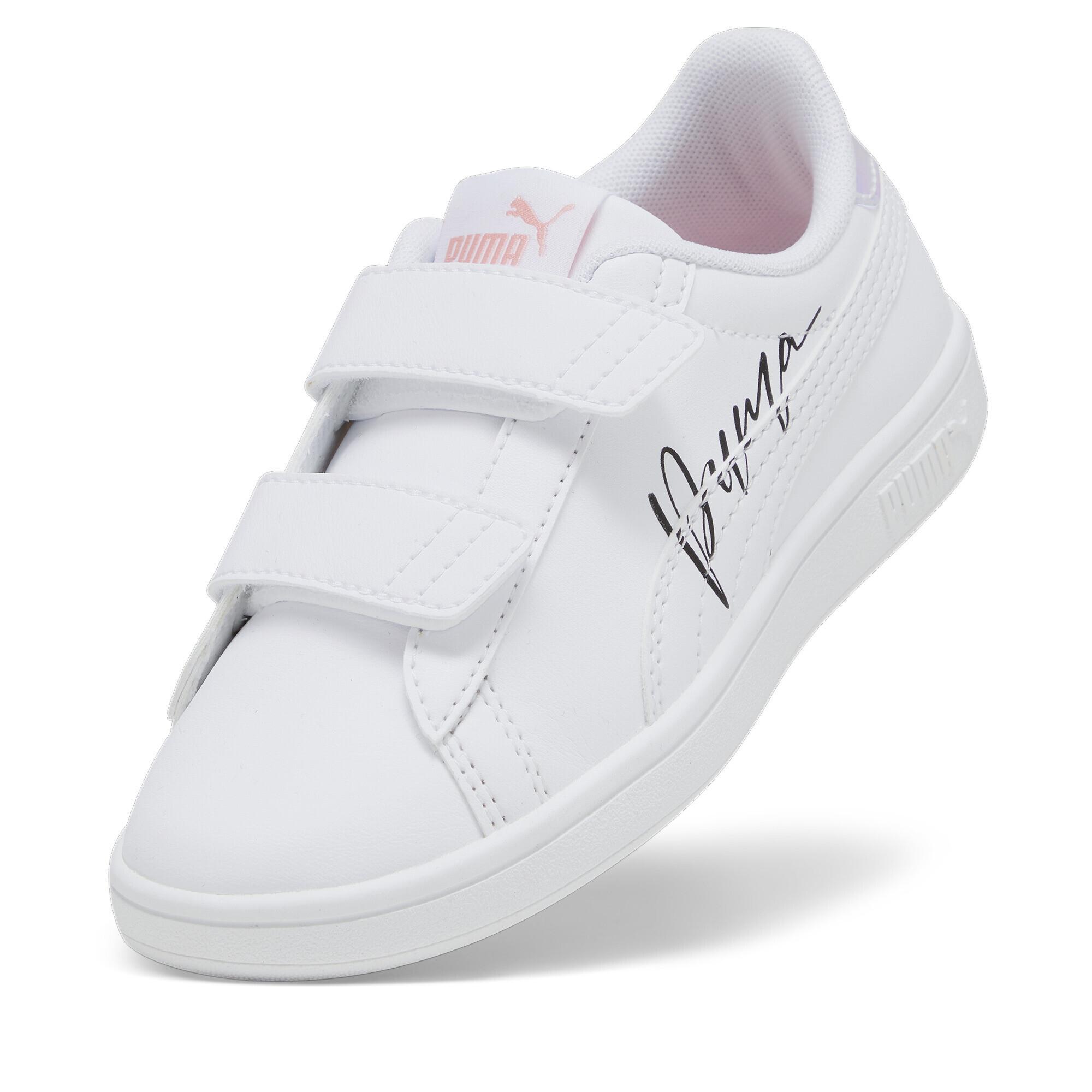 PUMA  baskets à scratch fille smash 3.0 