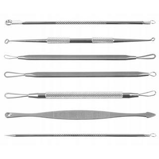 B2X  Mitesser-Extraktoren - Set mit 7 doppelseitigen Werkzeugen 