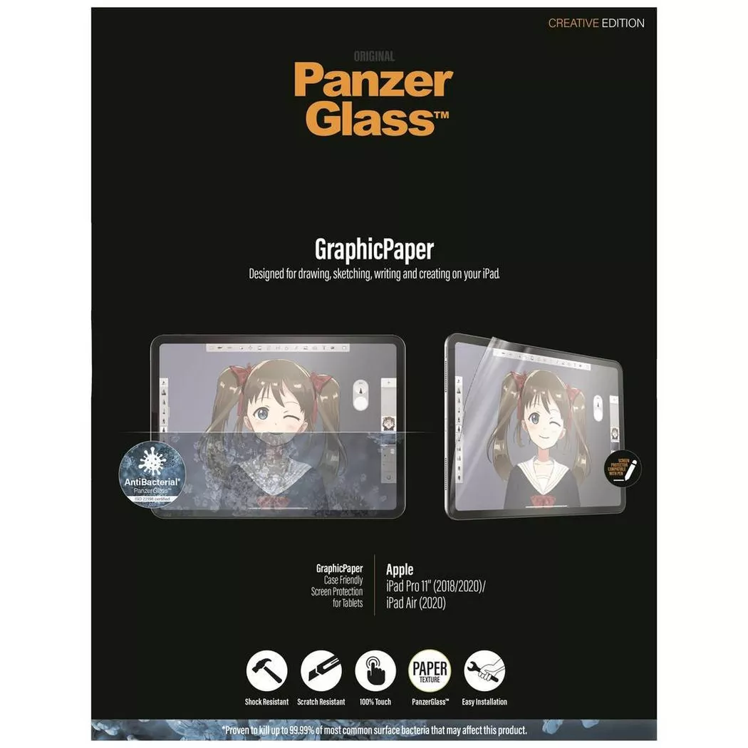 PanzerGlass ® GraphicPaper® Displayschutz iPad Pro 11″ (2018, 2020-2022, 2024) | iPad Air 10.9'' (2020, 2022)