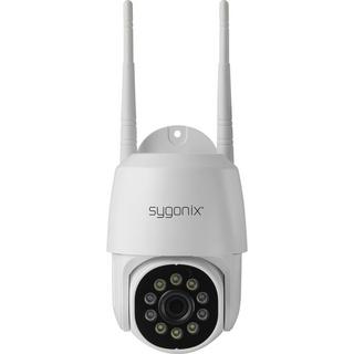 Sygonix  Sygonix LAN, WLAN IP-Schwenk-Neige-Kamera 