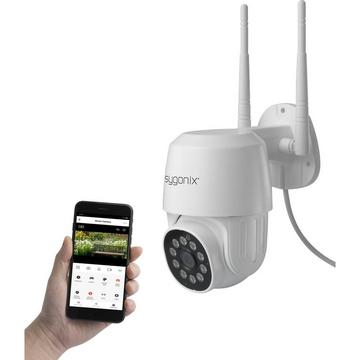 Sygonix Caméra inclinable et pivotante - Ethernet, Wi-Fi