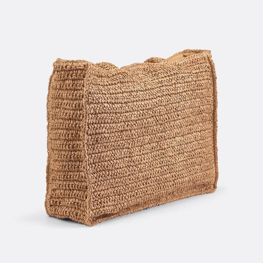La Redoute Collections Geflochtene Papierstroh Tragetasche  