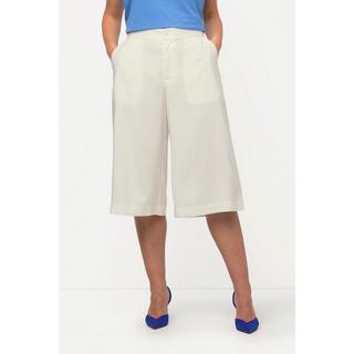 Ulla Popken  Culottes con taglio della gamba ampio e cintura comoda 