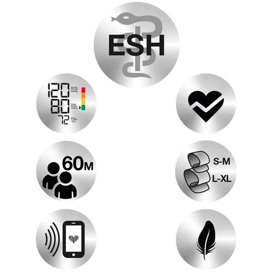 BRAUN  Blutdruckmessgerät Exact Fit 5 Connect BUA6350 