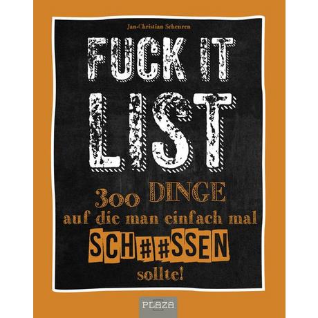 Die Fuck It List Scheuren Non classificato 