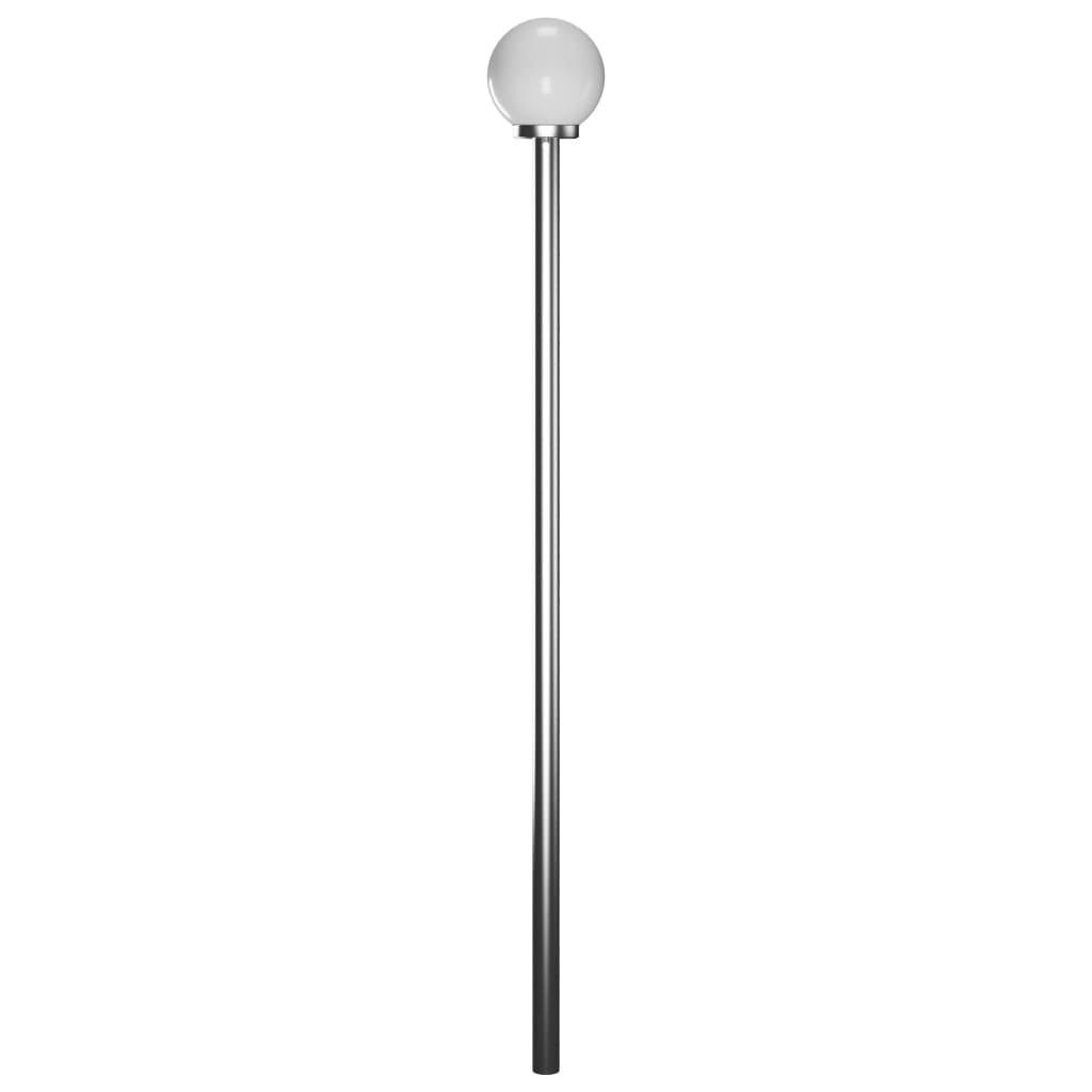 VidaXL Lampadaire acier inoxydable  