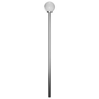 VidaXL Lampadaire acier inoxydable  