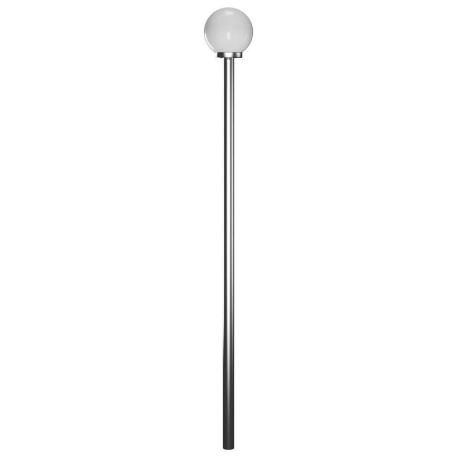 VidaXL Mastleuchte edelstahl  