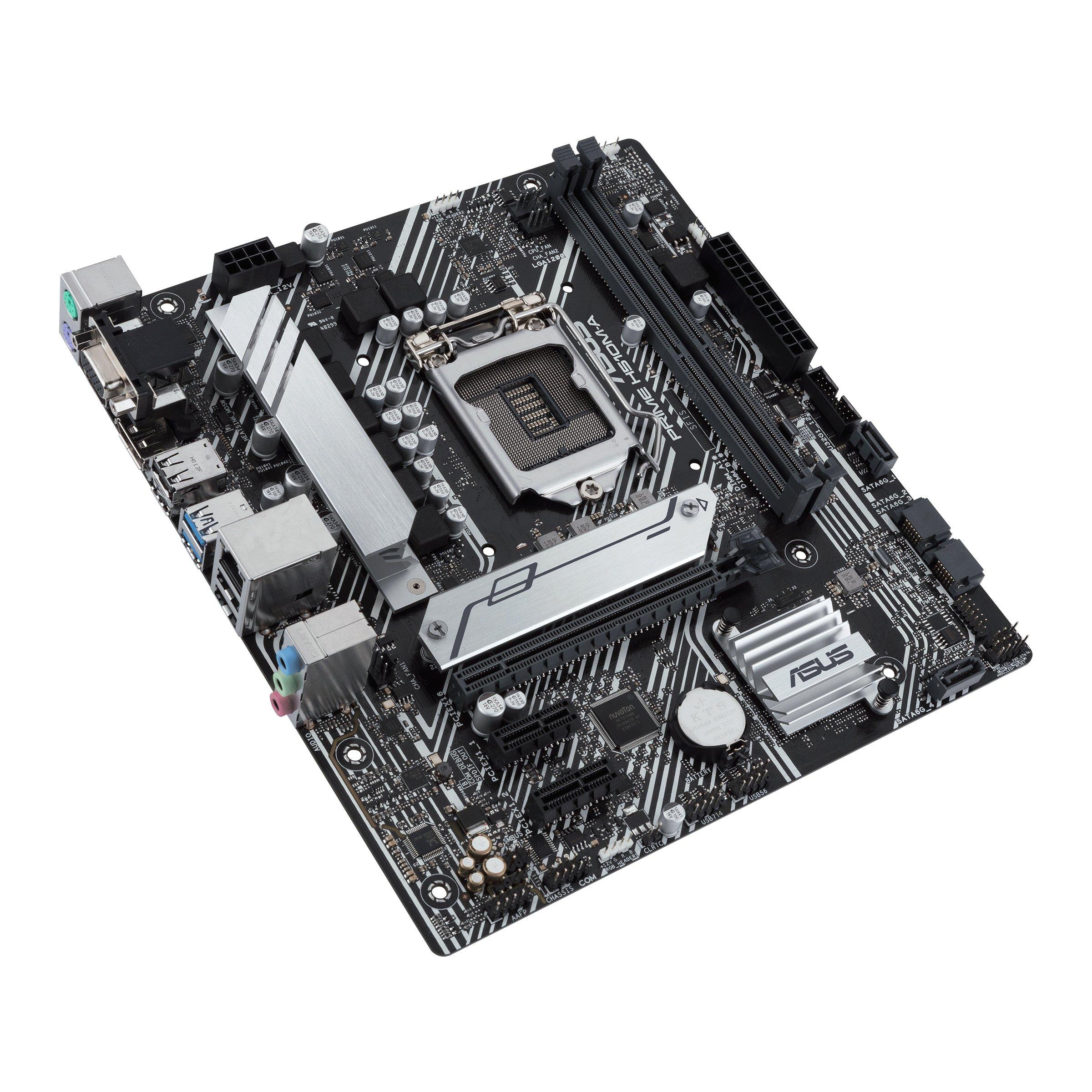 ASUS  PRIME H510M-A Intel H510 LGA 1200 (Socket H5) micro ATX 