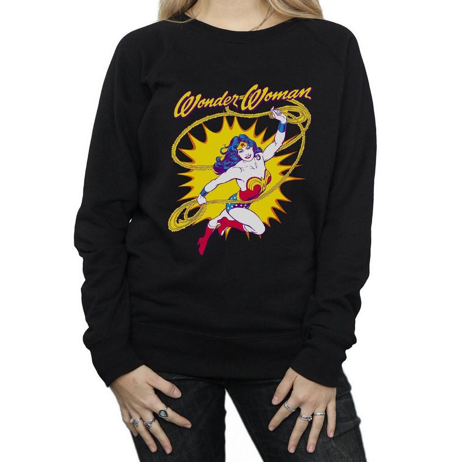 DC COMICS Wonder Woman Bedrucktes Slim Fit Sweatshirt  