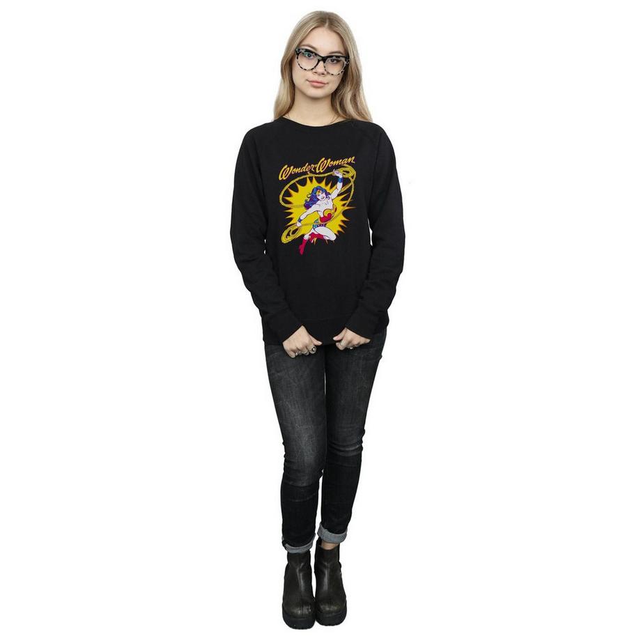 DC COMICS Wonder Woman Bedrucktes Slim Fit Sweatshirt  