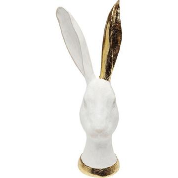 Objet déco Lapin Doré 30cm