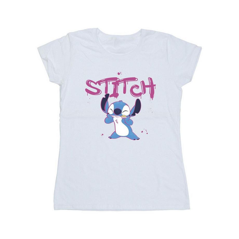 Disney Stitch T-Shirt Imprimé Graphique  