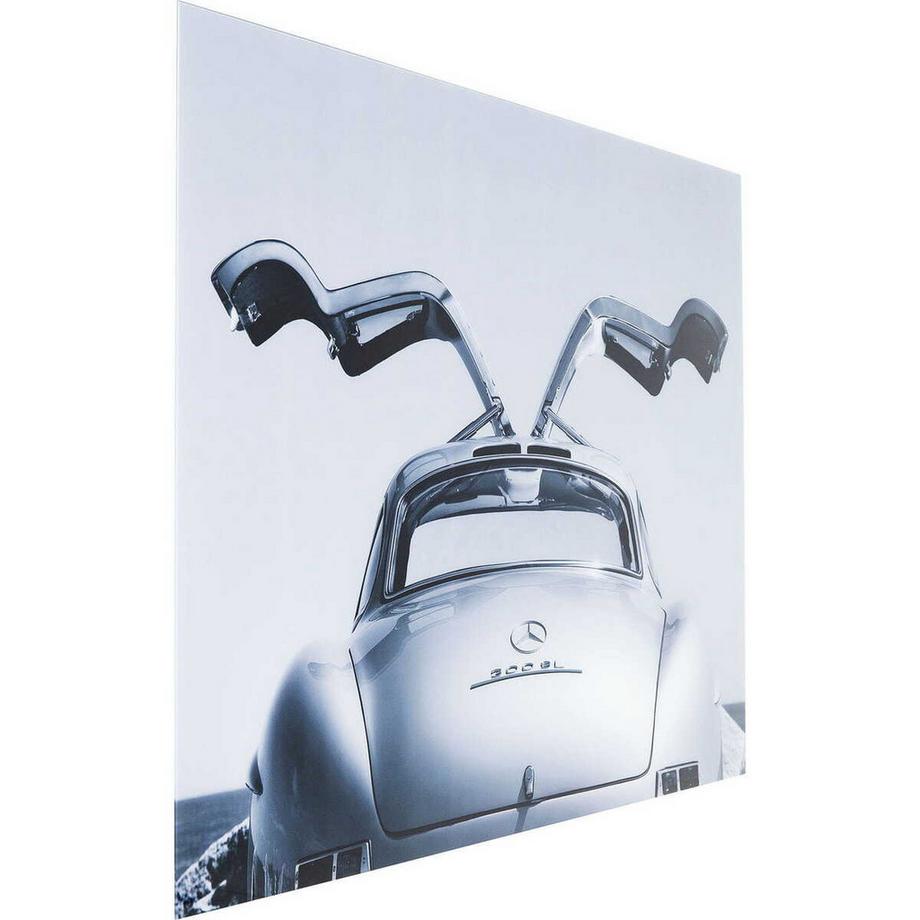 KARE Design Bild Glas Oldtimer Back 120x160cm  