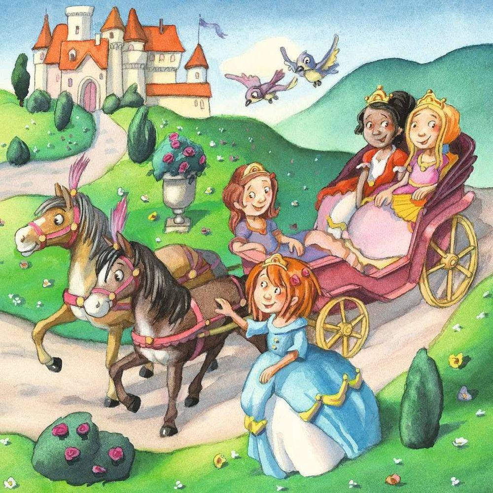 Ravensburger  Puzzle Kleine Prinzessinnen (3x49) 