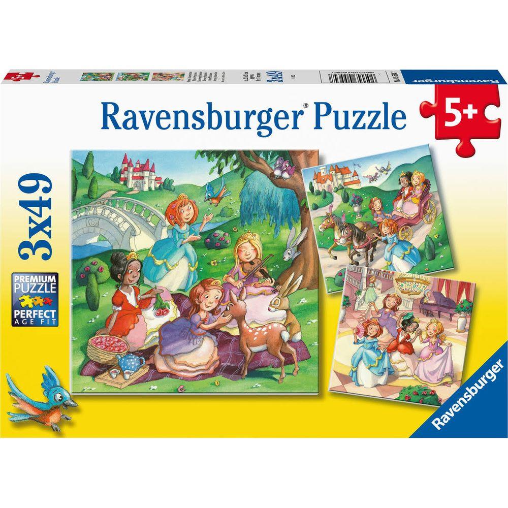 Ravensburger  Puzzle Kleine Prinzessinnen (3x49) 