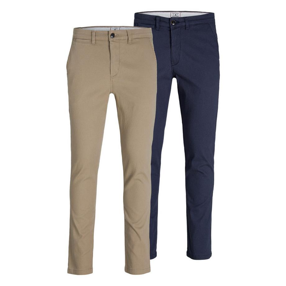Jeans  Aderente alla figura-JPSTMARCO JJDAVE 2PK