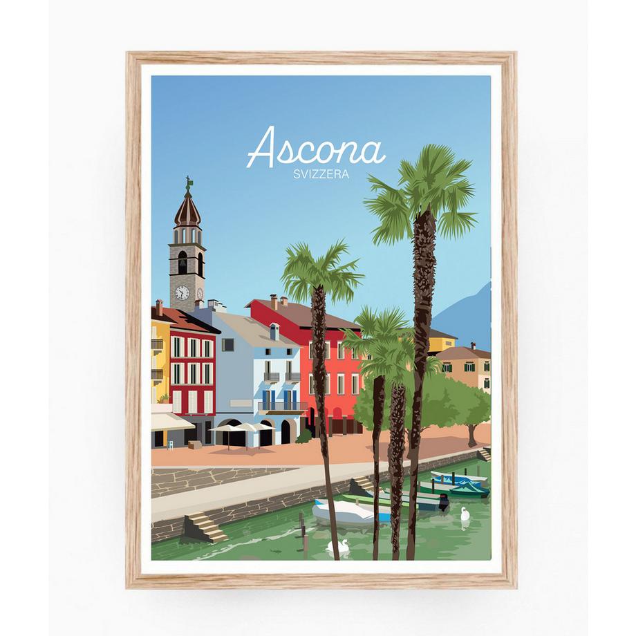 La-Jonx Affiche de Ascona  