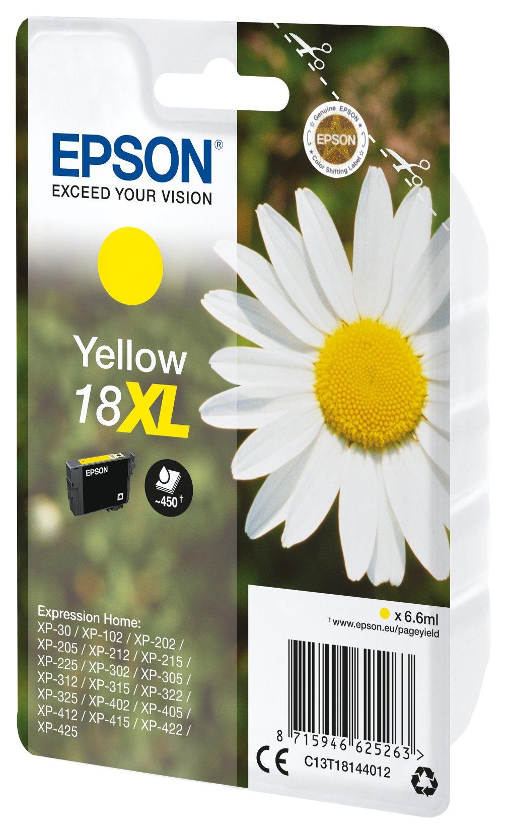 EPSON  Cartuccia Epson Originale T1814, 18XL Giallo C13T18144012 