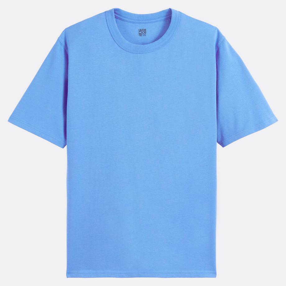 La Redoute Collections T-shirt en coton col rond manches courtes  