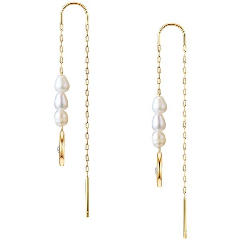 Valero Pearls  Femme Boucles d´oreilles en acier inoxydable 