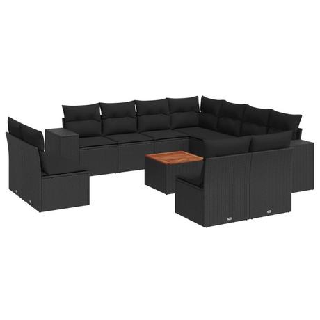 VidaXL Garten sofagarnitur poly-rattan  