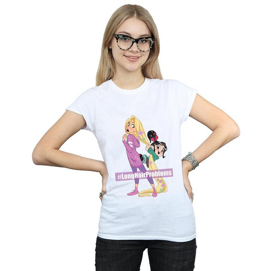 Disney Wreck It Ralph Long Hair Problems T-Shirt  