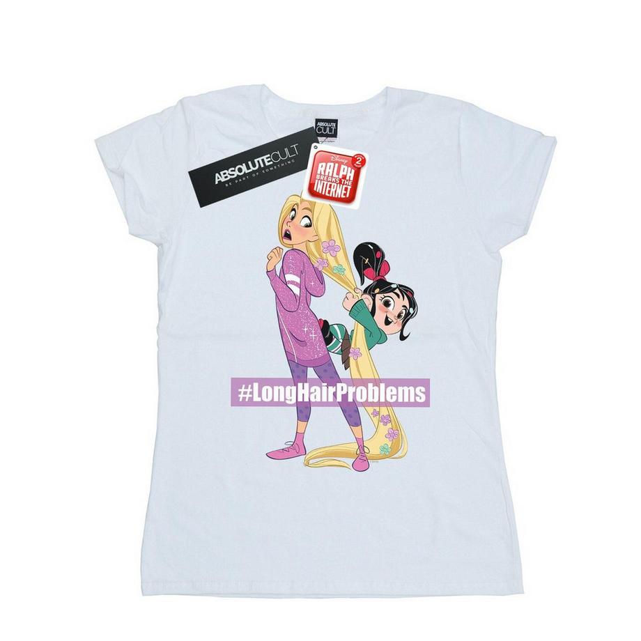Disney Wreck It Ralph Long Hair Problems T-Shirt  
