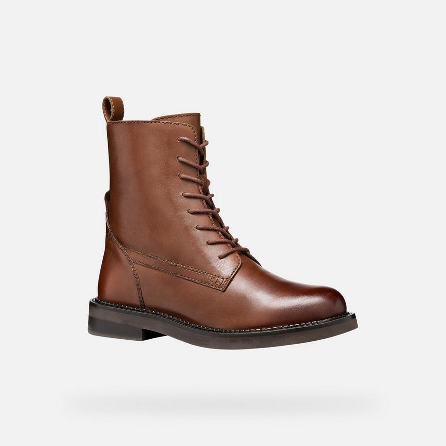 GEOX Stivaletti Serilda con lacci  