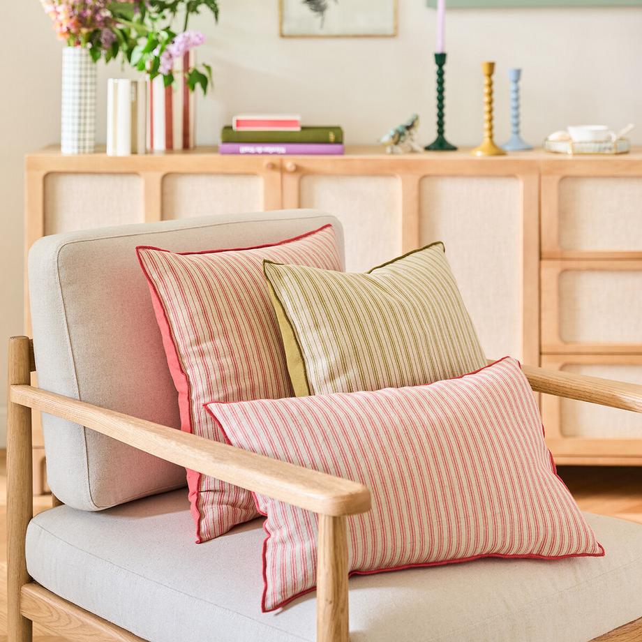 La Redoute Intérieurs Housse de Coussin Rayée Enni  