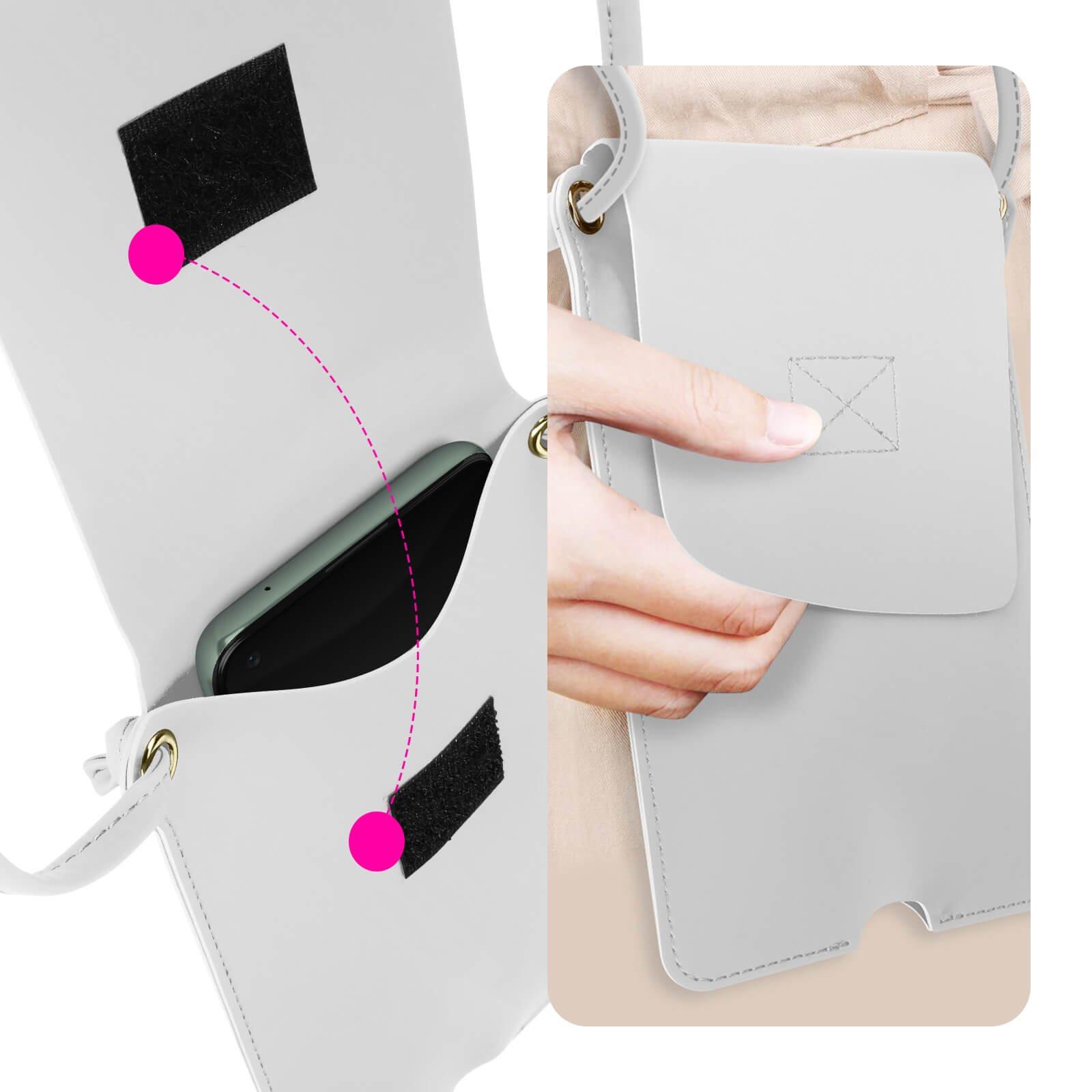 Avizar  Smartphone Kunstledertasche 