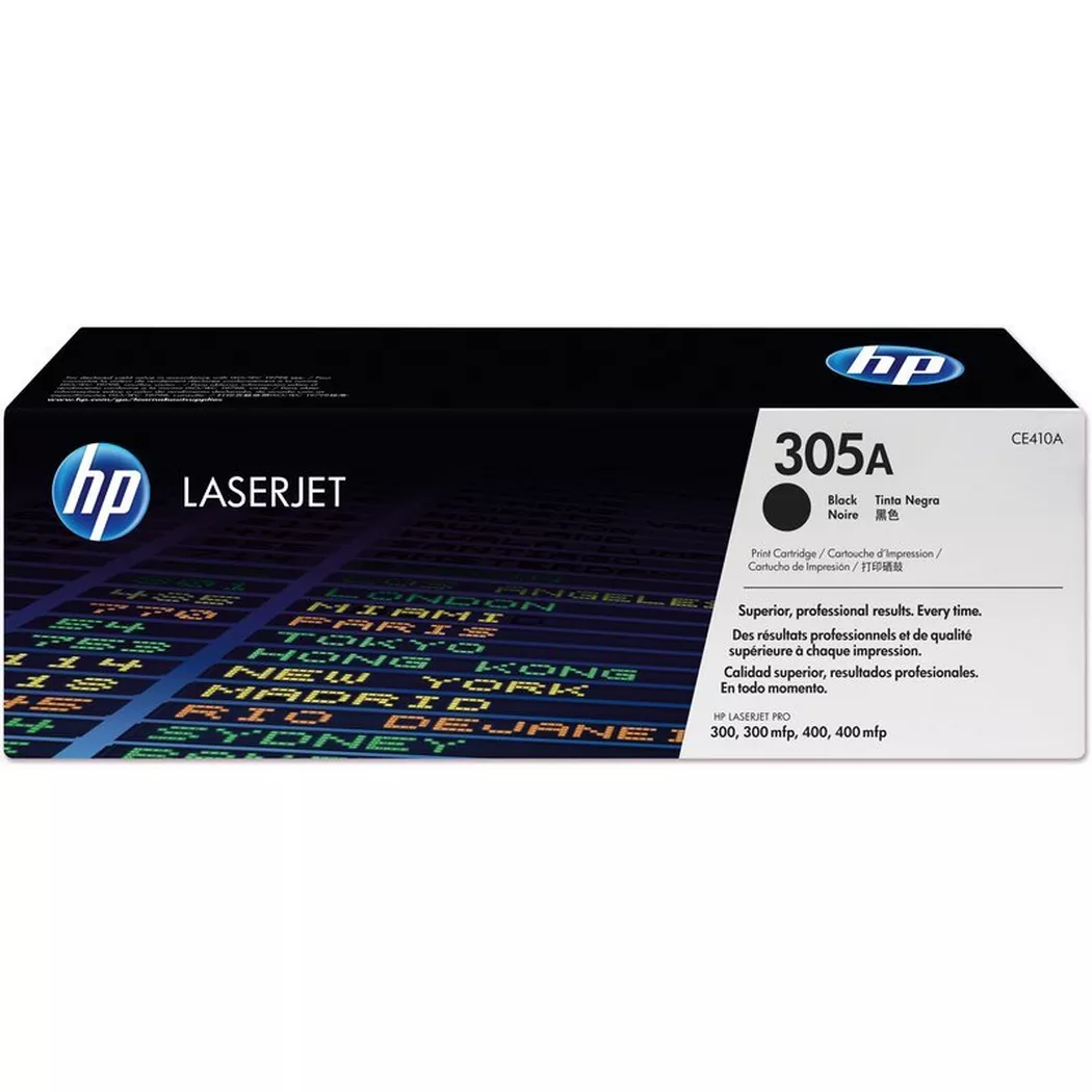 Hewlett-Packard – HP Toner-Modul 305A schwarz CE410A LJ Pro Color M375 2090 Seiten, One Size
