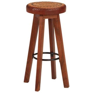 VidaXL Tabouret de bar bois d'acacia  