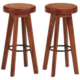 VidaXL Tabouret de bar bois d'acacia  