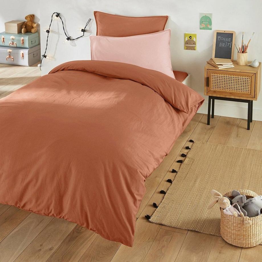 La Redoute Intérieurs Scenario Fixleintuch aus gewaschener Baumwolle für Kinder  