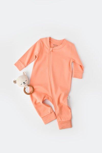 BabyCosy Organic  Strampler mit Reißverschluss, langarm 